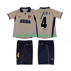Fußballtrikots Arsenal VIEIRA 4 2001 Retro Kinder 2002 Kurzarm Auswärts-trikot kaufen